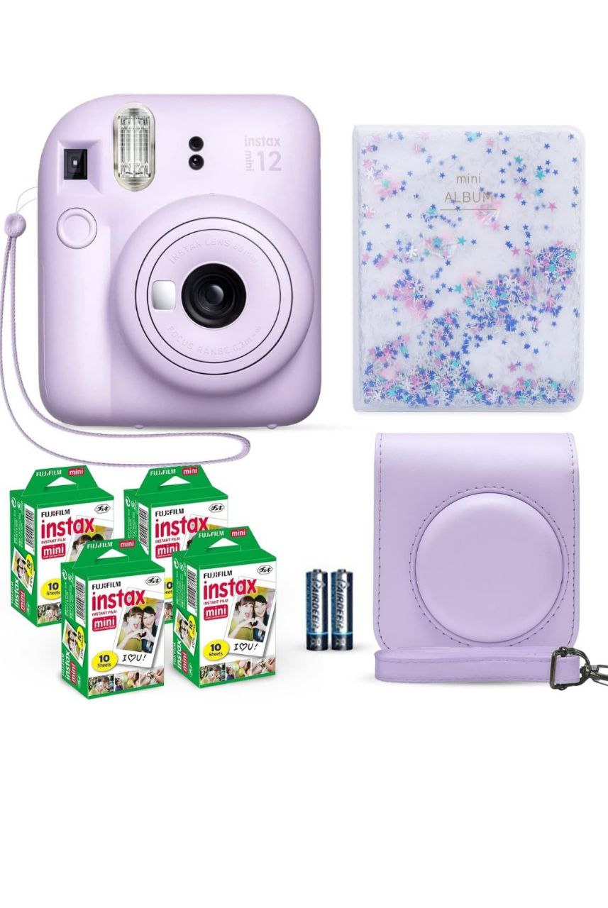 Fujifilm Instax Mini 12 Instant Camera Lilac Purple
